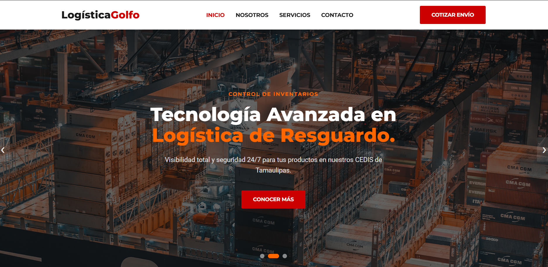 Plataforma Web LogisticGolfo